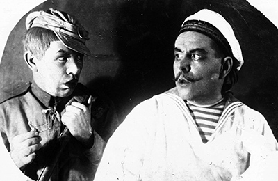 Любовь Яровая&raquo; (1935). Швандя &mdash; А. Добкевич, Пиалов &mdash; Н. Попов.